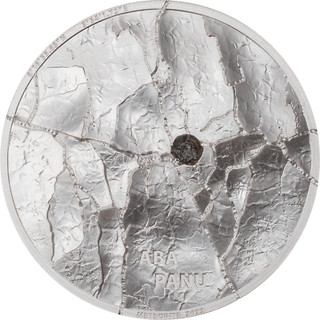 ABA PANU Meteorite Impacts 1 Oz Silver Coin $5 Cook Islands 2022