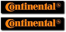 2x Continental Black Tires Racing Decal Sticker Us Made Truck Vehicle Car Window 2x Continental Black Tires Racing Decal Sticker Us Made Truck Vehicle Car Window