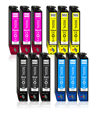 12er Set Druckerpatronen kompatibel mit Epson XP-5105