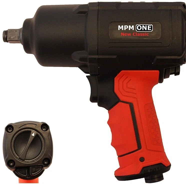 1/2" MPM New CLASSIC, bis zu 1800 Nm Lösemoment, Druckluft-Schlagschrauber