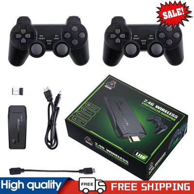 Video Game Sticks M8 Retro Spielekonsole 2.4G Dual Wireless Controller (32G) ~G