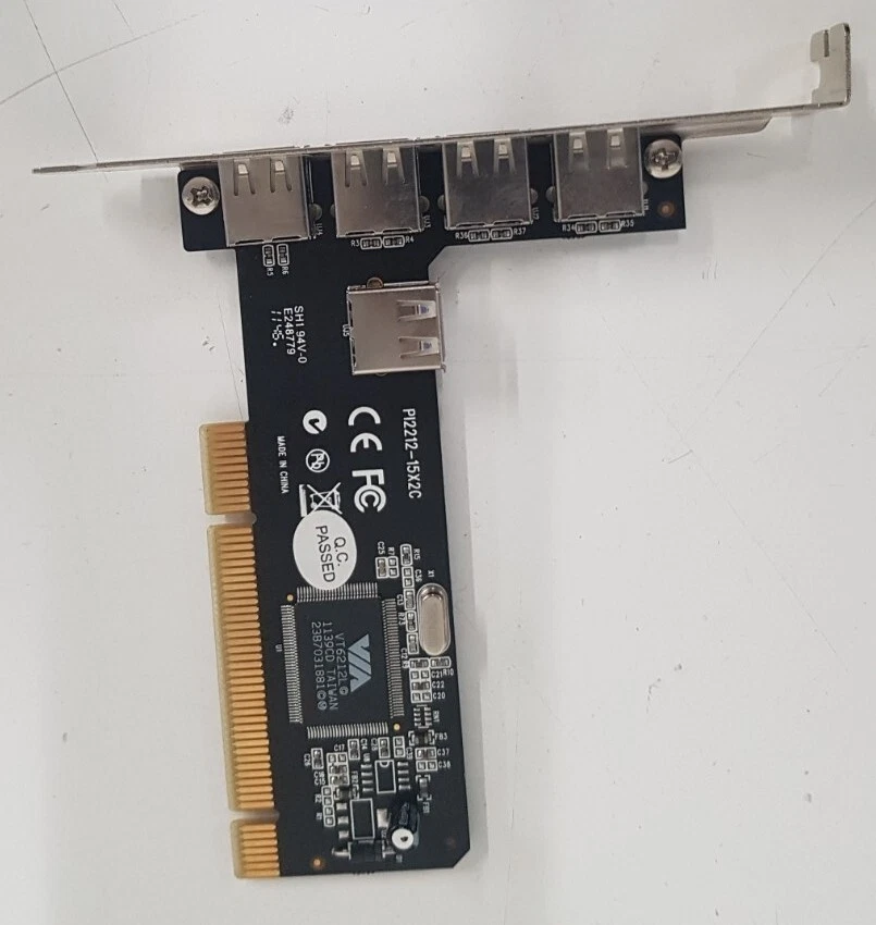 Rosewill 2+1 Port FireWire 1394a PCIe Card Other Components RC-504 P12212-15X2C - Image 2 of 4