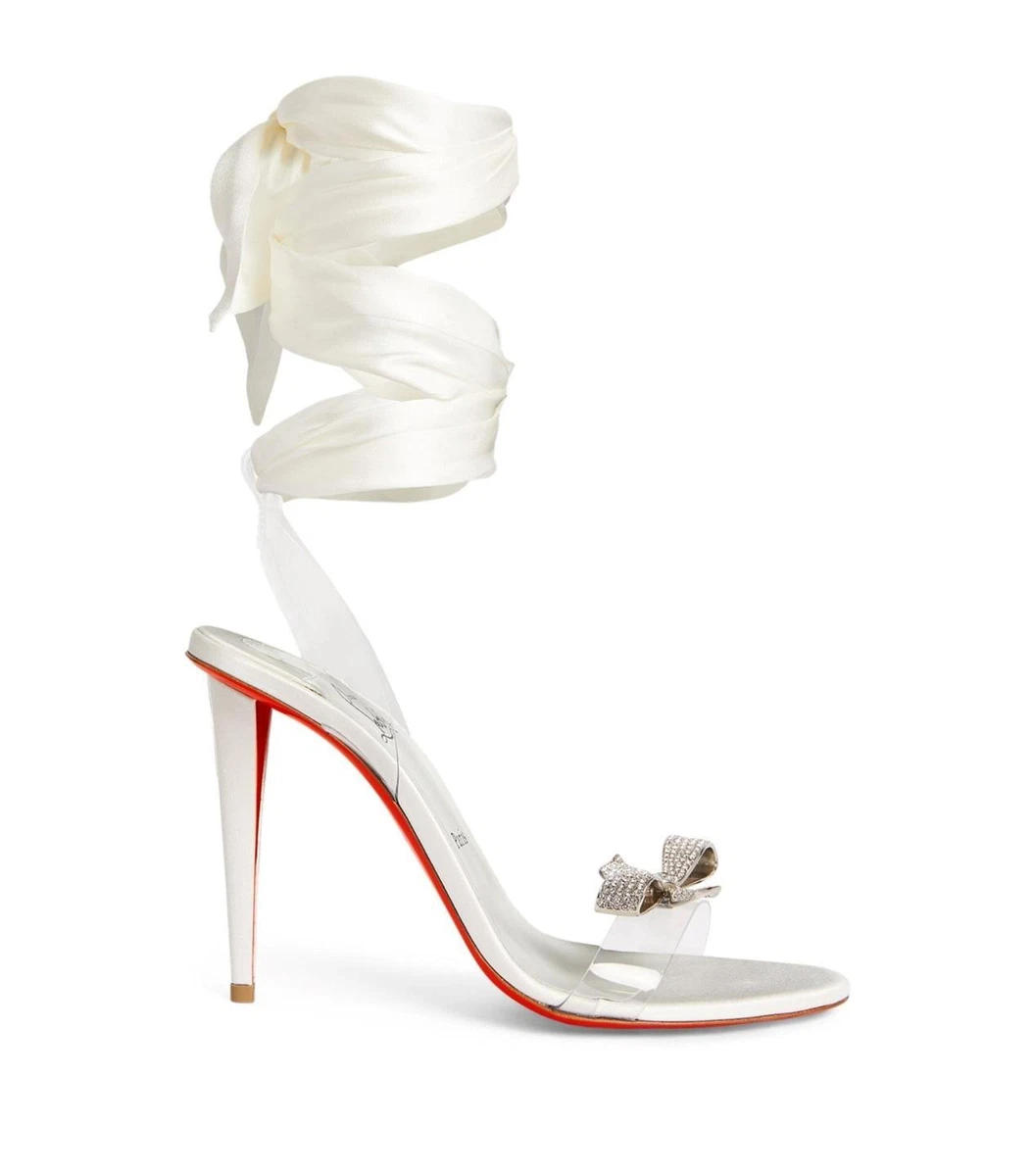 Louboutin ribbon store heels