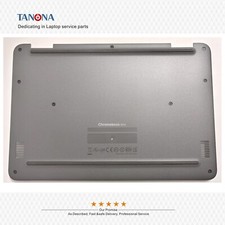 New 02CJPX 2CJP For DELL Chromebook 3100 Lower Bottom Base Case D Cover Shell