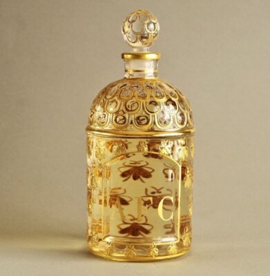 RARE GUERLAIN Eau De Cologne Imperiale Bee Bottle 960ml Gold Trim
