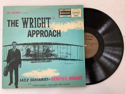 Ultra Rare DEMPSEY WRIGHT: The Wright approach jazz M- vinyl