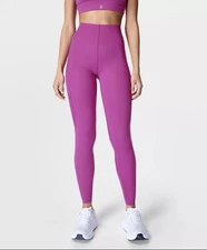 Sweaty Betty Power Leggings High Waisted Full Length Size XS Pink