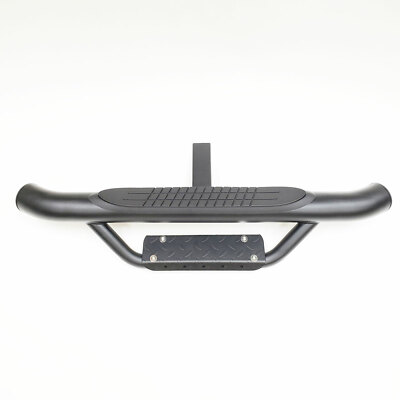 36'' Long 2'' Receiver Trailer Tow Hitch Bar Drop Step Black Truck Bed Universal
