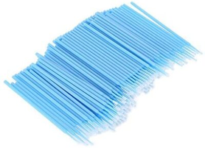 Einweg-Wimpernverlängerung Mikro Pinsel Applikator Make-up Mascara Tupfer UK