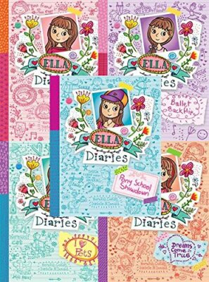 Ella Diaries 5 Books Collection Set By Meredith Costa NEW