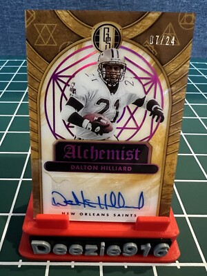 2024 Gold Standard - Dalton Hilliard Alchemist Autographs #AL-DHD /24 Saints SSP