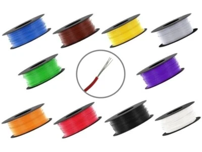 SCHÖNWITZ Trefolo trefolo decoder 0,04 mm² LIVY flessibile sottile cavo modellismo bobina da 50 metri