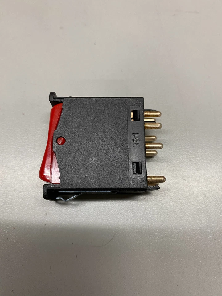 Interruptor de advertencia de peligro Hella - 6HH 003.631-021 - para Mercedes-Benz 190D y más Foto 3 de 4