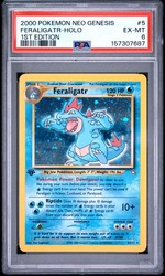 Feraligatr 5/111 Neo Genesis 1st Edition Holo Rare