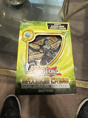 Yu-Gi-Oh! TCG Maximum Crisis Special Edition 1st Edition