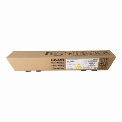 ORIGINAL Ricoh MP C406 Toner / Print Cartridge Yellow / Gelb 842098