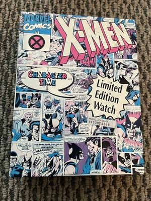 X-Men: Wolverine Limited Edition Watch *Cardboard Oxidation and sun fading*