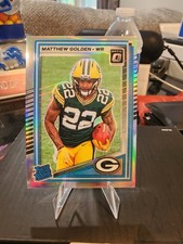 2025 Panini Donruss Optic - Matthew Golden Rated Rookie Silver Holo #205 (RC)