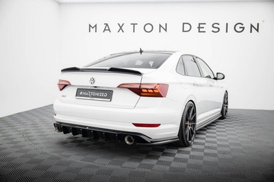 Maxton Design Spoiler CAP 3D passend für VW Jetta GLI Mk7 schwarz Hochglanz