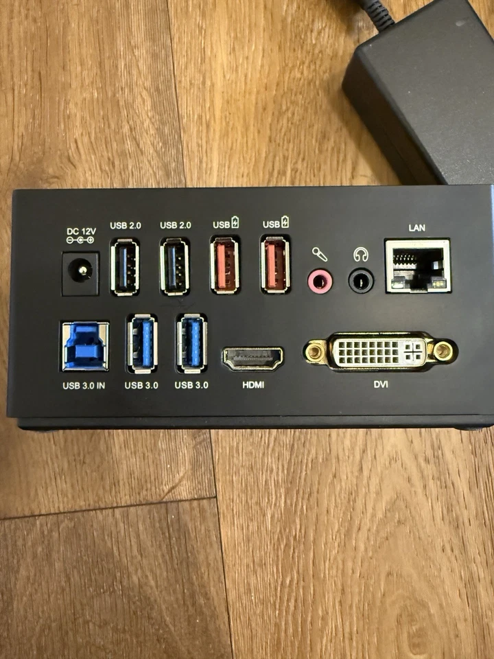 Wavlink USB 3.0 Universal Docking Station LAN HDMI DVI - Image 2 of 4