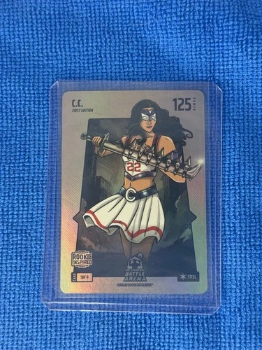 2024 Bo Jackson Battle Arena C.C. Caitlin Clark Silver Battlefoil Steel SBF-9
