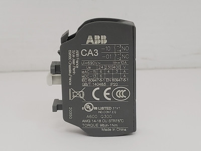 ABB CA3-10 AUXILIARY CONTACT BLOCK (1SBN011010T1010) NNB