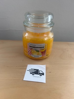 Yankee Candle Mango Lemonade Home Inspiration Medium Jar 340g Neu
