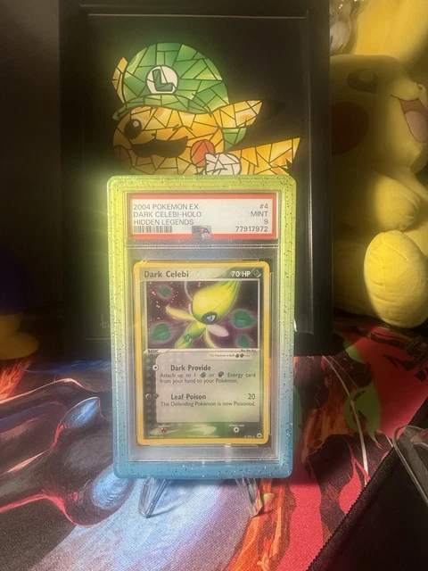 2004 Pokemon TCG Dark Celebi 4/101 EX Hidden Legends Holo PSA Auth