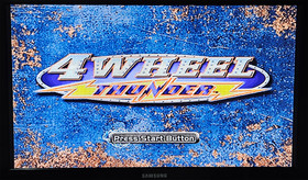 4WHEEL 4 WHEEL THUNDER SEGA DREAMCAST RACING VIDEO GAME BOXED COMPLETE UK PAL