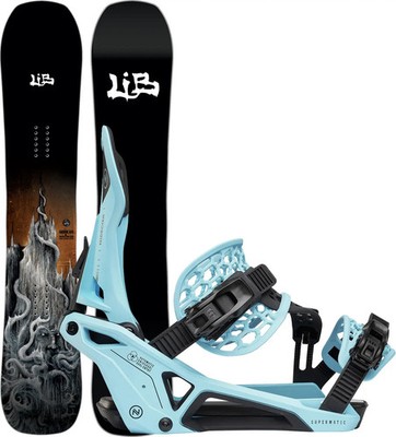 LIB TECH Snowboard Set Snowboardset SKUNK APE WIDE 2026 inkl. NIDECKER