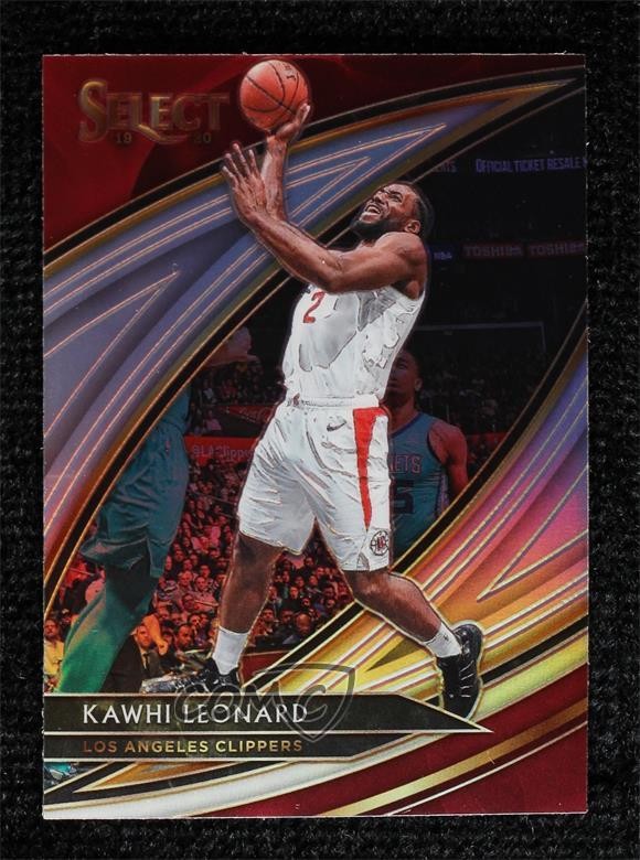 2019-20 Panini Select Courtside Silver Prizm Kawhi Leonard #269 0d44