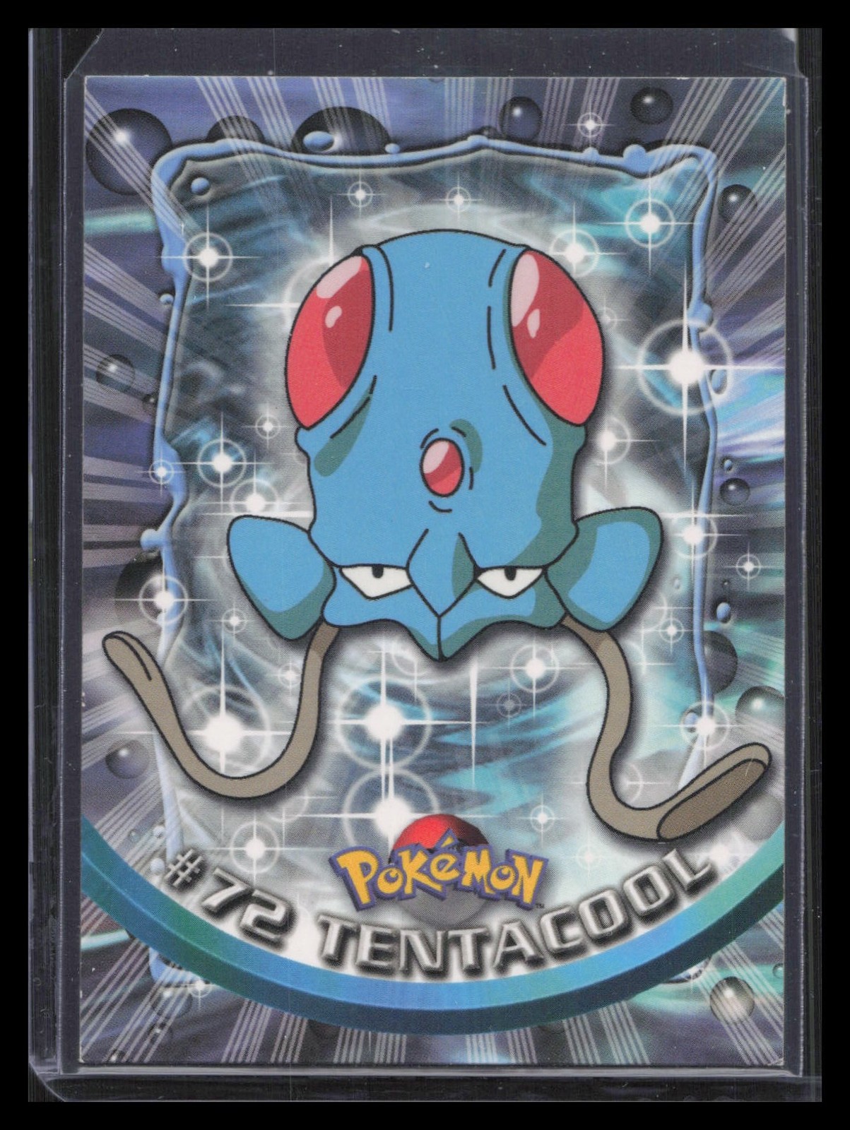 1999 Topps Pokemon TV Animation Edition Series 1 #72 Tentacool