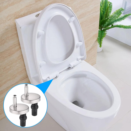 6Pcs Toilet Seat Fixings, Universal Quick Release Toilet Seat Fittings, Stainles - Picture 2 of 9