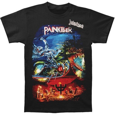 Men's Judas Priest Painkiller T-shirt Medium Black