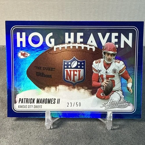 2025 Panini Absolute Patrick Mahomes II Spectrum Blue (RAW)