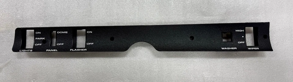 1968 1969 68 69 Mopar Dodge Plymouth Coronet Road Runner panel de interruptores como nuevo en stock Foto 2 de 4