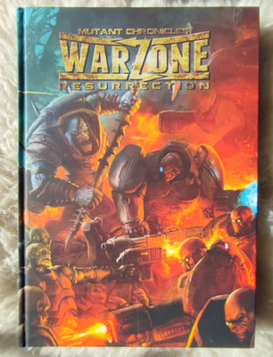 Mutant Chronicles -Warzone Resurrection Rulebook - PRODOS - Hardcover - TableTop