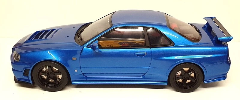 Otto Models 1/12 Scale Resin G082 - Nissan Skyline GTR R34 Z Tune - Blue - Image 4 of 4
