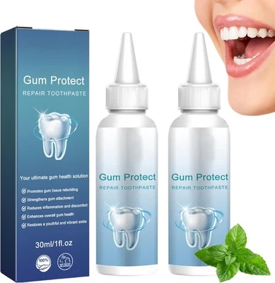 Liameph Mullend Teeth Repair Gel,2 PCSMullend Teeth Repair Gel,Qylen Gum Repair