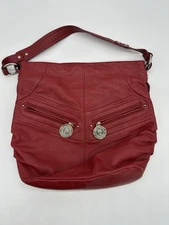 Tignanello 20th anniversary red leather Hobo shoulder bag