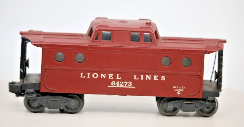 Lionel 6427-1 O Gauge Vintage Lionel Lines Lighted Porthole Caboose Used