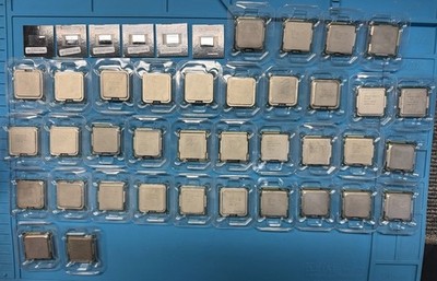 42 Intel CPU Lot   i7, i5 (Desktop + Laptop), Core 2   FRU CPUs