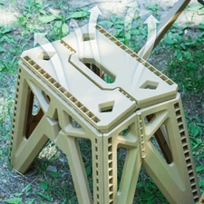 Outdoor Portable Folding Stool Durable High Load Bearing Small Chair for Fishing