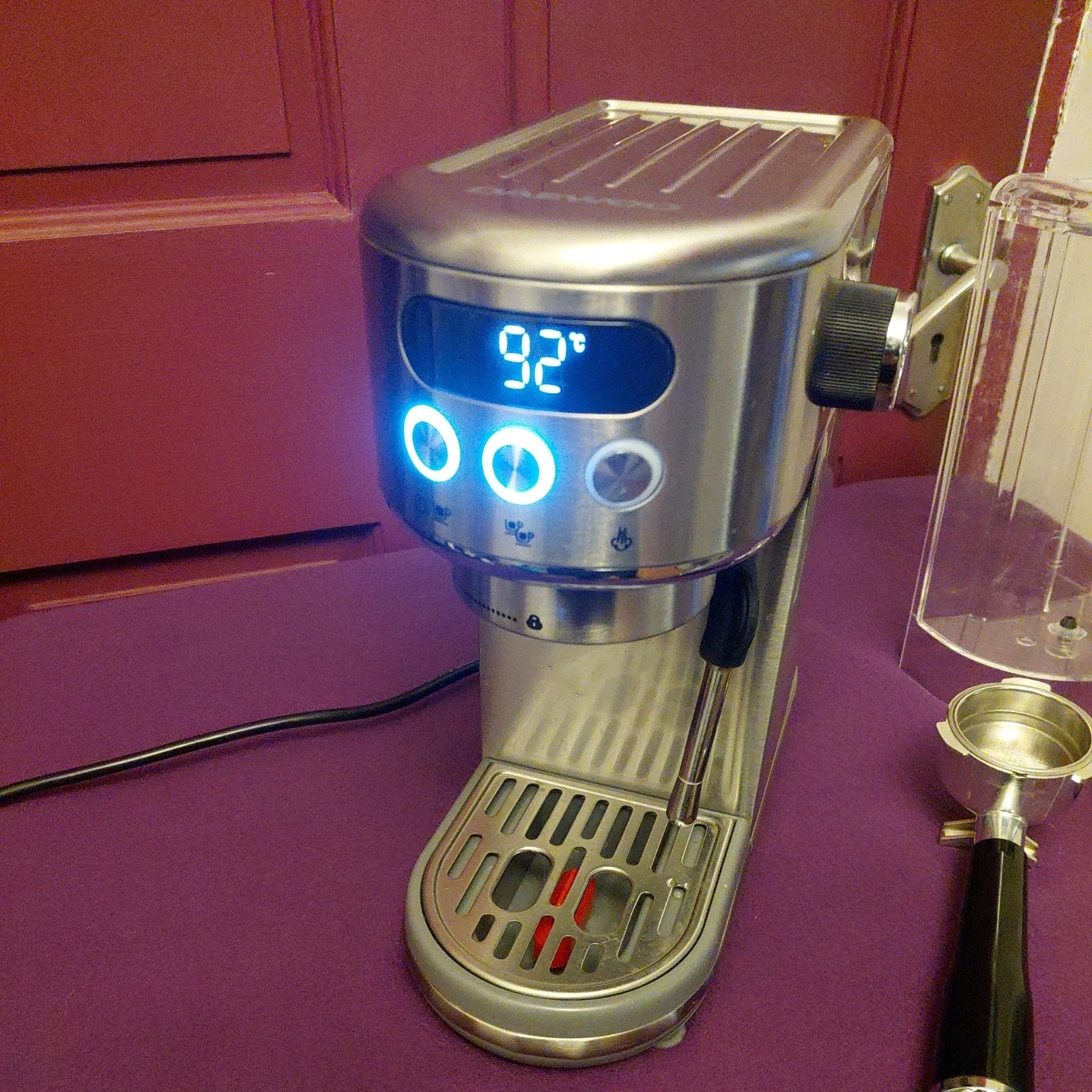 Daewoo Digital Display 20 Bar Espresso Machine FIlter with Milk Frother - SPARES