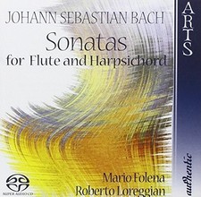 Sonatas for Flute and Harpsichord Folena  CD Album UK IMPORT 