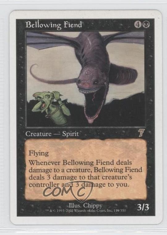 Bellowing Fiend Magic: 7th Edition #119 2001