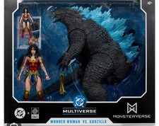 McFarlane Toys DC Multiverse Wonder Woman vs. Godzilla 2-pack   Minor Damage