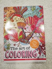The Art Of Coloring 2016 Adult Coloring Book Made In USA