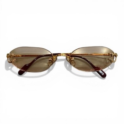 Cartier Trinity Rimless Eyeglasses Gold Finish France Unisex  display picture 1