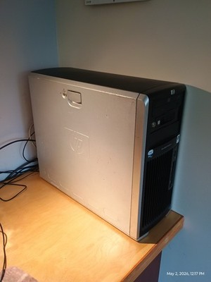 HP xw8600 2x Intel Xeon 3.00 GHz 64GB ram 500GB Samsung SSD 4GB Video card Win10